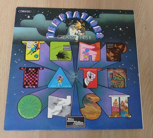 LP  Temptations  ‎– Greatest Hits II, Cd's en Dvd's, Vinyl | R&B en Soul, Gebruikt, Soul of Nu Soul, 12 inch, Ophalen of Verzenden