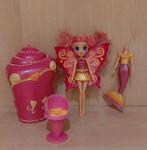 Barbie Fairytopia poppetje met kast en extra outfit, Kinderen en Baby's, Ophalen of Verzenden, Zo goed als nieuw