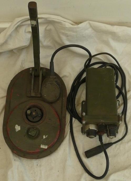 Mijn Detector, Mine Detector, type No.4 C, Engels, jaren'60., Verzamelen, Militaria | Algemeen, Landmacht, Overige typen, Ophalen of Verzenden