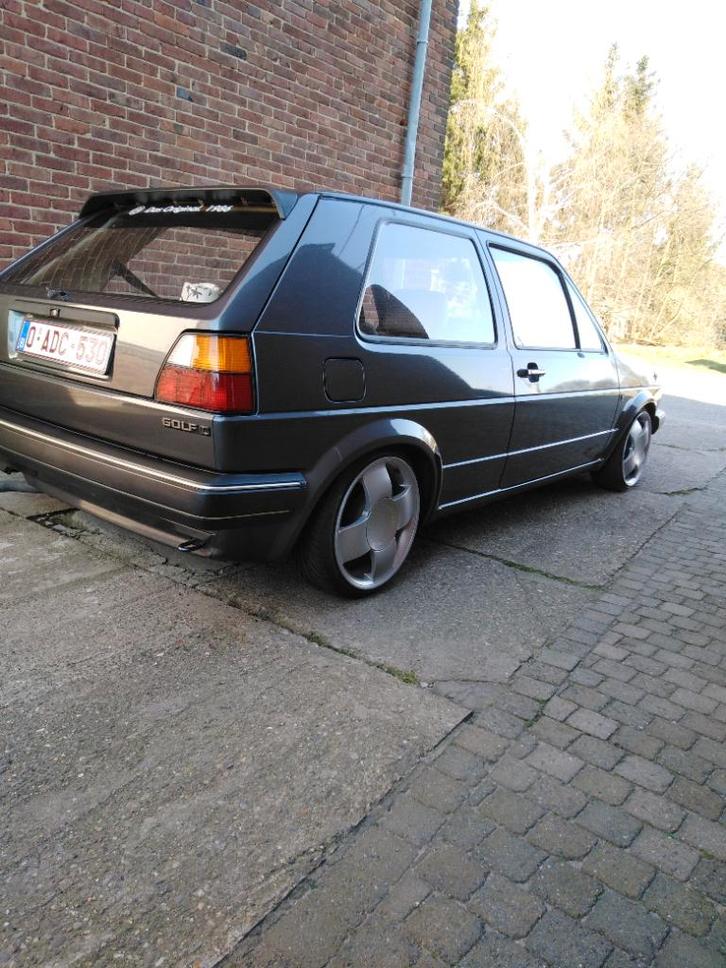 Golf 2 1.3 van jaar 1986, Auto's, Volkswagen, Particulier, Golf, Benzine, Euro 1, 3 deurs, Handgeschakeld, Zilver of Grijs, Grijs