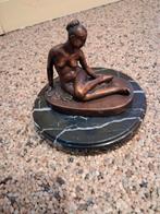 Beeldje nimf-naakte vrouw, Ophalen