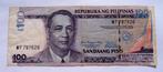 Filipijns bankbiljet van 100 pesos 2008., Verzenden, Zuidoost-Azië, Los biljet