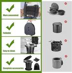 Draagbaar toilet | droogtoilet voor camping | Nieuw, Yswovuo, -, Verzenden, -