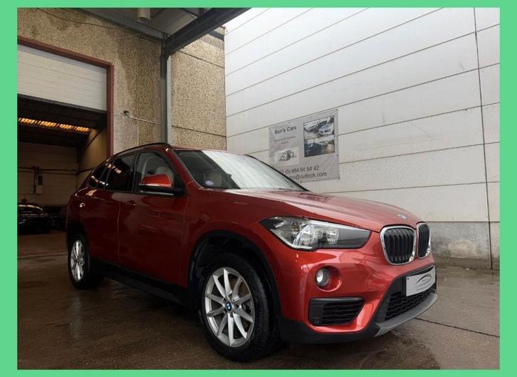 Bmw X1 sDrive18i 140 PK   * Leder/GPS/Camera *, Auto's, BMW, Bedrijf, Te koop, X1, ABS, Achteruitrijcamera, Airbags, Airconditioning