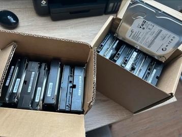 15 harde schijven  beschikbaar voor biedingen