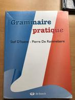 Grammaire pratique, ASO, Frans, Ophalen of Verzenden, De boeck