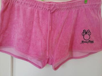 PRIMARK SHORT ROSE 'MINNIE', TAILLE L, Enlèvement, Comme neuf, Rose