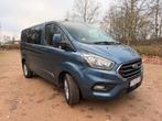 Ford Transit Custom dubbele cabine 6 plaatsen, Stof, 4 cilinders, Blauw, Diesel