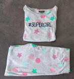 Pyjama #supergirl 5/6 jaar, Kinderen en Baby's, Influx, Meisje, Gebruikt, Ophalen of Verzenden