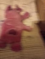 Knuffel met  water bottle  er in, Ophalen