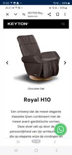 Prachtige Royal H10 massage zetels met heel veel standen, Ophalen, Zo goed als nieuw