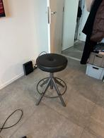 Kruk in leer, Huis en Inrichting, Ophalen, Zo goed als nieuw