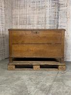 Grote eikenhouten dekenkist, Huis en Inrichting, Woonaccessoires | Kisten, Ophalen, Gebruikt, 50 tot 100 cm, 50 tot 75 cm