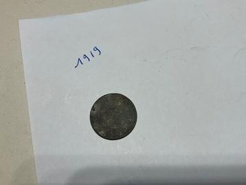 een Duitsland 10 Pfennig noodmunt uit 1919, beschikbaar voor biedingen