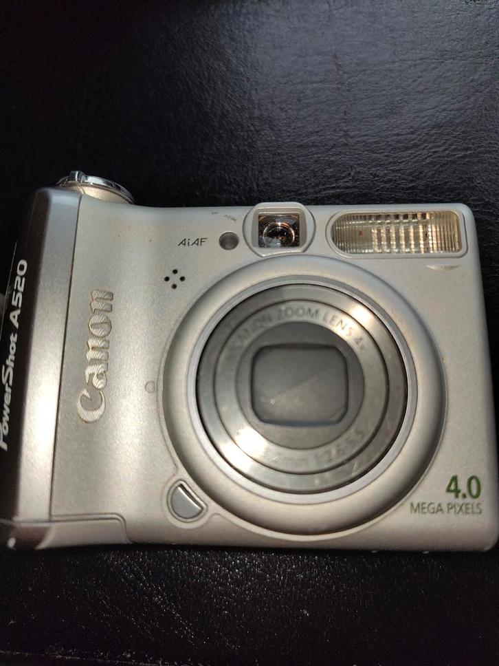 CANON PowerShot A520, Audio, Tv en Foto, Fotocamera's Digitaal, Gebruikt, Canon, 4 t/m 7 keer, Ophalen of Verzenden