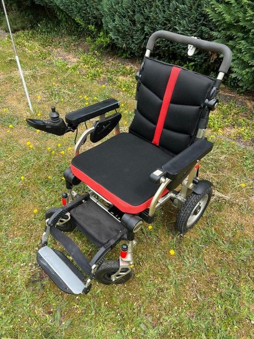 Smart-Chair JetSet elektrische opvouwbare rolstoel, Diversen, Rolstoelen, Zo goed als nieuw, Elektrische rolstoel, Inklapbaar