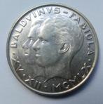 4 x 50 frank Belgie 1960 koninklijk huwelijk boudewijn I, Postzegels en Munten, Setje, Zilver, Ophalen of Verzenden, Zilver