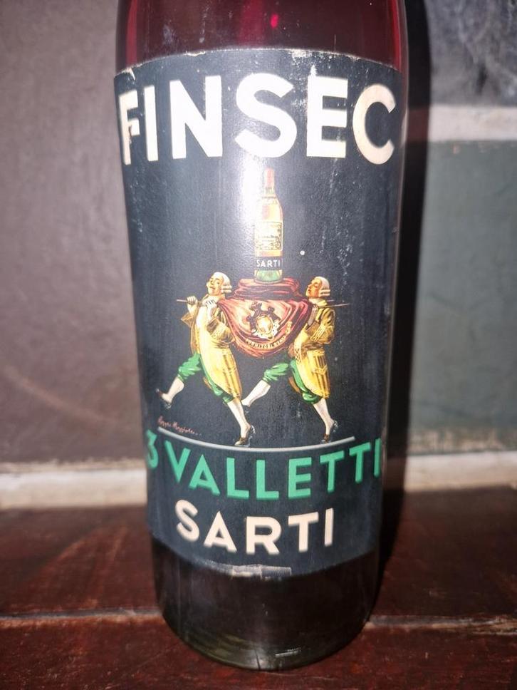 Cognac/ Brandy Sarti 1950 60eur, Verzamelen, Wijnen, Nieuw, Ophalen of Verzenden