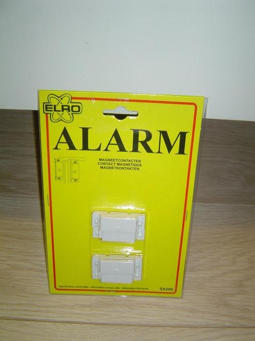 Magneetcontacten voor alarminstallatie, Doe-het-zelf en Bouw, Alarmsystemen, Nieuw, Detector, Sensor of Melder, Raam of Deur, Ophalen