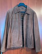 Leren herenjas, Kleding | Heren, Ophalen, Zo goed als nieuw, Maat 52/54 (L), Bruin