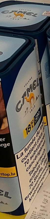 Camel blue tabac, Enlèvement, Neuf