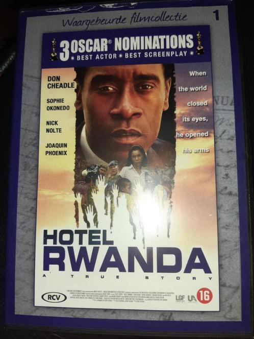 DVD Hotel Rwanda, CD & DVD, DVD | Drame, Utilisé, Drame historique, À partir de 16 ans, Enlèvement ou Envoi