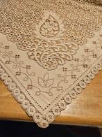 Beige, vierkant tafelkleed uit Portugal, Ophalen of Verzenden