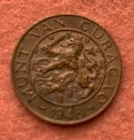 2,5 cent 1948 Curaçao, Koningin Wilhelmina, Ophalen of Verzenden, 5 cent