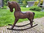 Cheval à bascule ancien en bois, décoration, 70 cm, Antiquités & Art, Enlèvement