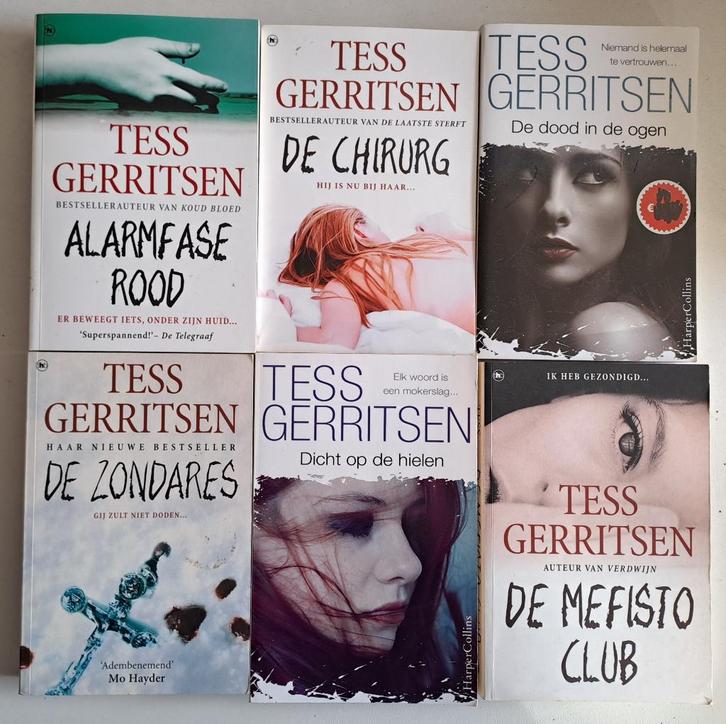 Boeken Tess Gerritsen, Boeken, Thrillers, Gelezen, Ophalen of Verzenden