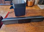 PHILIPS SOUNDBAR HOME THEATER, MET SUPER SUBWOOFER!!, Audio, Tv en Foto, Home Cinema-sets, Ophalen, Zo goed als nieuw, Soundbar