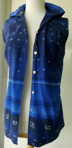 Tunique  Bleue  avec Capuchon  Taille 42, Bleu, Porté, Taille 42/44 (L), Enlèvement ou Envoi
