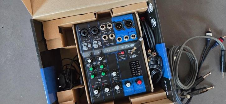 Yamaha MG06 mengpaneel, Audio, Tv en Foto, Converters, Nieuw, Ophalen