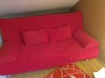 3-zitsbank en IKEA omvormbaar bed, Huis en Inrichting, Rood