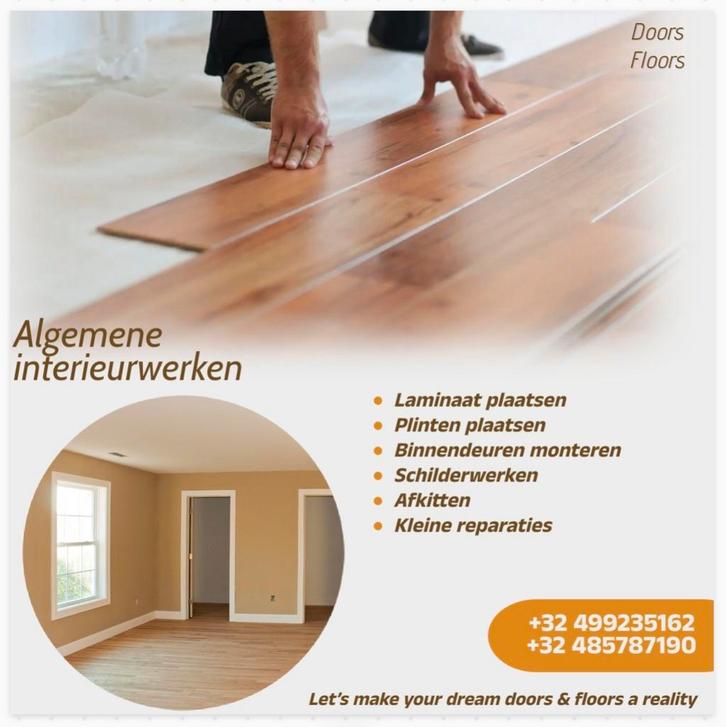 Laminaat Leggen, Doe-het-zelf en Bouw, Tegels, Nieuw, Overige typen, Overige materialen, Ophalen