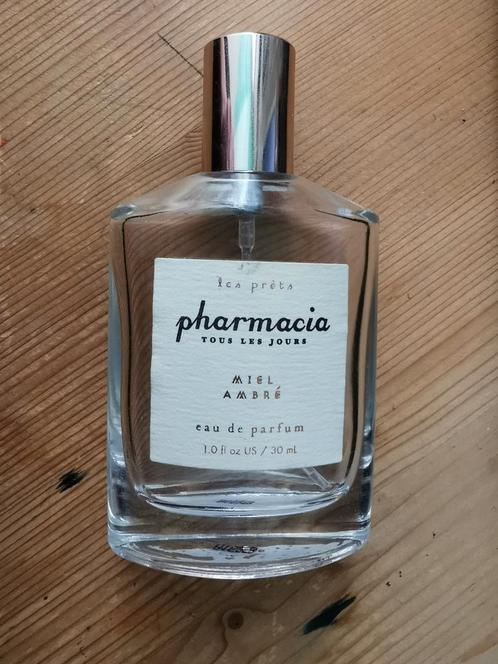 Lege parfum fles Pharmacia miel ambré voor verzamelaars, Collections, Marques & Objets publicitaires, Utilisé, Emballage, Enlèvement