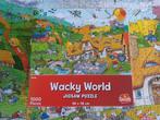 Puzzle 1000 pièces Wacky World Farm, 500 à 1500 pièces, Puzzle, Enlèvement, Utilisé