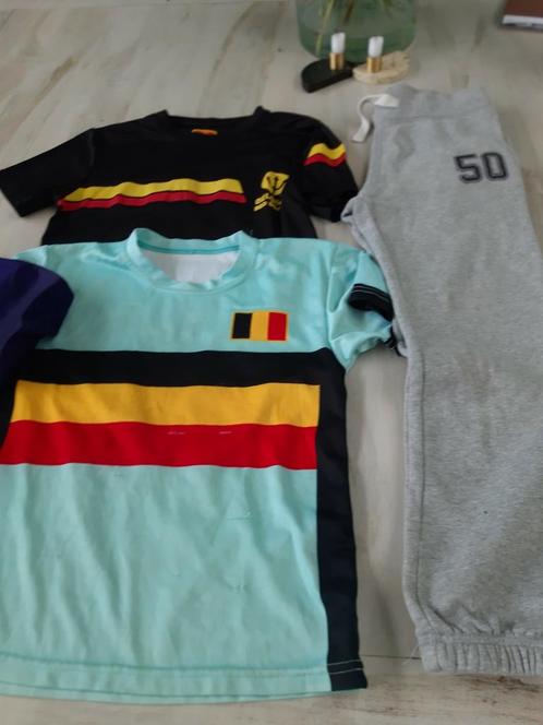 Voetbalshirts maat 128 België (Dries Mertens) en Nederland, Enfants & Bébés, Paquets de vêtements pour enfants, Utilisé, Taille 128