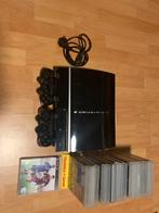 Playstation 3 met toebehoren, Ophalen, 40 GB, Phat, Met 2 controllers