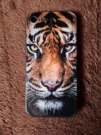 Hoesje met tijger te koop, Ophalen, Gebruikt, IPhone 7, Hoesje of Tasje