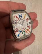 Franck Muller Crazy hour Color Dreams, Handtassen en Accessoires, Horloges | Heren, Leer, Staal, Polshorloge, Nieuw