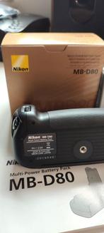 Nikon MB-D80 Nikon D80/D90 batterijgreep, Spiegelreflex, Ophalen of Verzenden, Zo goed als nieuw, Nikon
