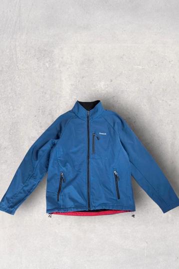 Reebok vintage fleecejack voor binnen — blauw/rood — maat beschikbaar voor biedingen