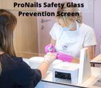 ProNails Safety Glass Preventie scherm, Comme neuf, Autres types, Enlèvement