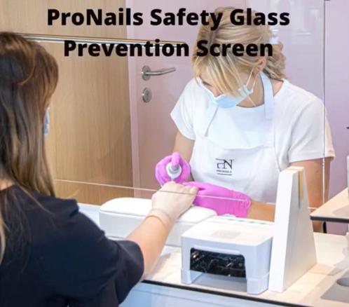 ProNails Safety Glass Preventie scherm, Bijoux, Sacs & Beauté, Beauté | Soins du corps, Comme neuf, Autres types, Enlèvement