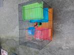 Grande cage avec acessoires a discuter, Enlèvement ou Envoi, Cage, Comme neuf, Moins de 75 cm