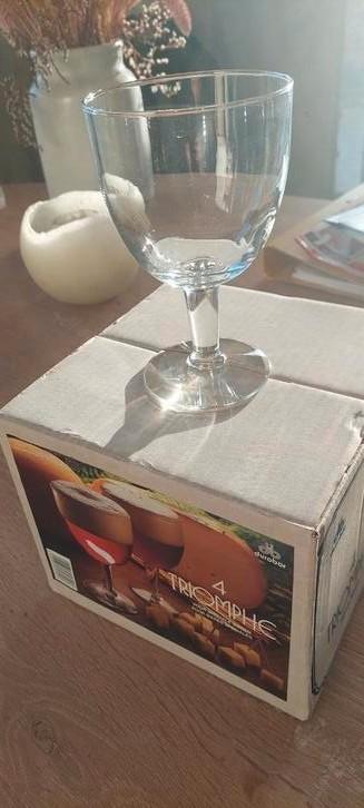 Trappist glas 4 st. 45 cl Durobor beschikbaar voor biedingen