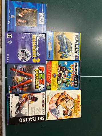 12 PC RETRO GAMES BIG BOXES (ZIE BEIDE FOTOS) beschikbaar voor biedingen