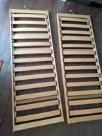 2 Lattenbodems van 70 cm x 200 cm, Huis en Inrichting, Slaapkamer | Matrassen en Bedbodems, Ophalen, Gebruikt, 200 cm, Bedbodem