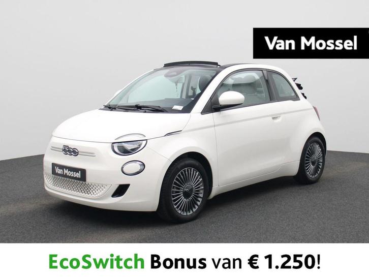 Fiat 500C 500e 42 kWh Icon, Auto's, Fiat, Bedrijf, Te koop, 500C, Airbags, Airconditioning, Bluetooth, Climate control, Cruise Control